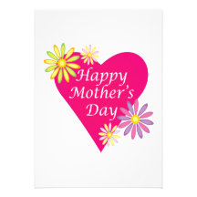 Happy Mothers Day Invitations