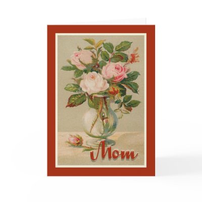 Happy Mother's Day Mom Card by vintagetreasurechest