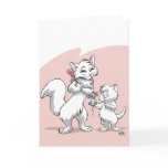 Happy Mother's Day!! Mum cat and kitten Greeting Cards