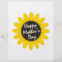 Happy Mothers Day Personalized Flyer