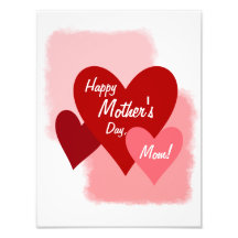 Happy Mother's Day Photo Paper Print