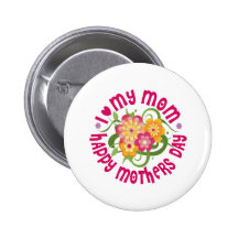 Happy Mothers Day Pin