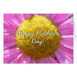 Happy Mother's Day Pink Daisy greeting card