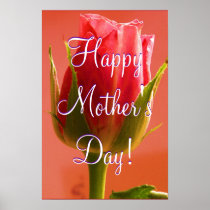 Happy Mother's Day Pink Rose