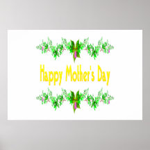 Happy Mothers Day Poster