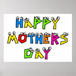 Happy Mothers Day Posters
