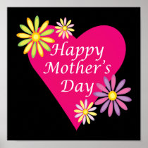 Happy Mothers Day Poster