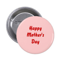 Happy Mothers Day. Red and Pink. Custom