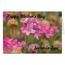 Happy Mother's Day Sister-in-Law Card cards