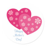 Happy Mother's Day Round Stickers