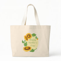 Happy Mother's Day Sunflower Tees Bag