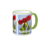 Happy Mother's Day - Three Red Tulips Mug