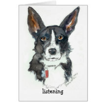 Happy Mother's Day to a good listener Greeting Cards
