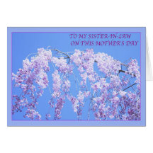 Happy Mother's Day To Sister-in-Law Willow Card