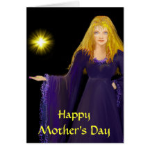 Happy Mother's Day to the Power Behind the Throne Greeting Cards