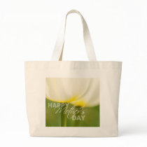 Happy Mother's Day Tulips Canvas Bag