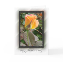 Happy Mother's Day Yellow Rose Card