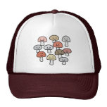 Happy Mushrooms Mesh Hats