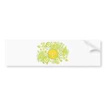 Happy_Music Bumper Stickers