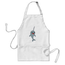 Happy Narwhal Aprons