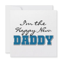 Happy New Daddy Gifts Custom Invitation