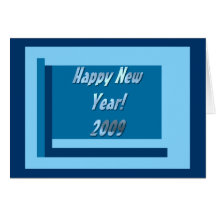 Happy New Year 2009 Greeting Card