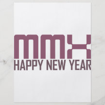 Happy New Year 2010 (MMX) Flyers