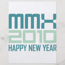 Happy New Year 2010 (MMX) Flyers