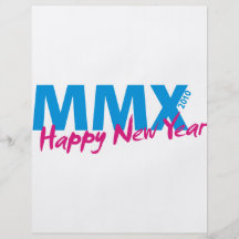 Happy New Year 2010 (MMX) Flyers