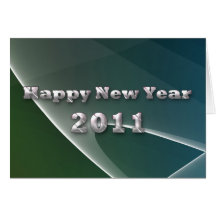 HAPPY NEW YEAR 2011 GREETING CARD