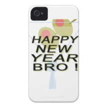 Happy New Year Bro! Case-Mate iPhone 4 Case