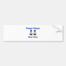 Happy New Year Bumper Stickers