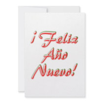 Happy New Year card Custom Invitation