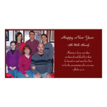Happy New Year Card Picture Card