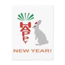 Happy New Year Collection Postcard