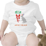 Happy New Year Collection With Hare Design Tshirt