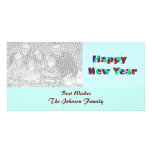 Happy New year Customized Photo Card