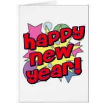 Happy New Year! Greeting Cards