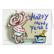 Happy New Year! Greeting Cards