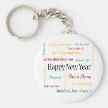 ** Happy New Year ** Key Chain