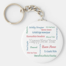 ** Happy New Year ** Keychain