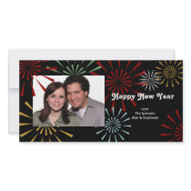 Happy New Year Photocards Photo Card Template