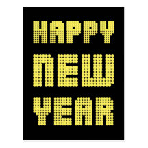 Happy New Year Post Card