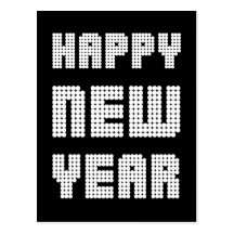 Happy New Year Post Card