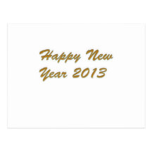 Happy New Year Postcard