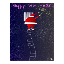Happy New Year Postcards