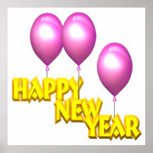 Happy New Year Posters