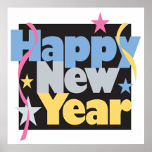 Happy New Year Print