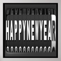 Happy New Year Print