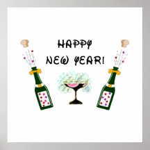 Happy New Year Print